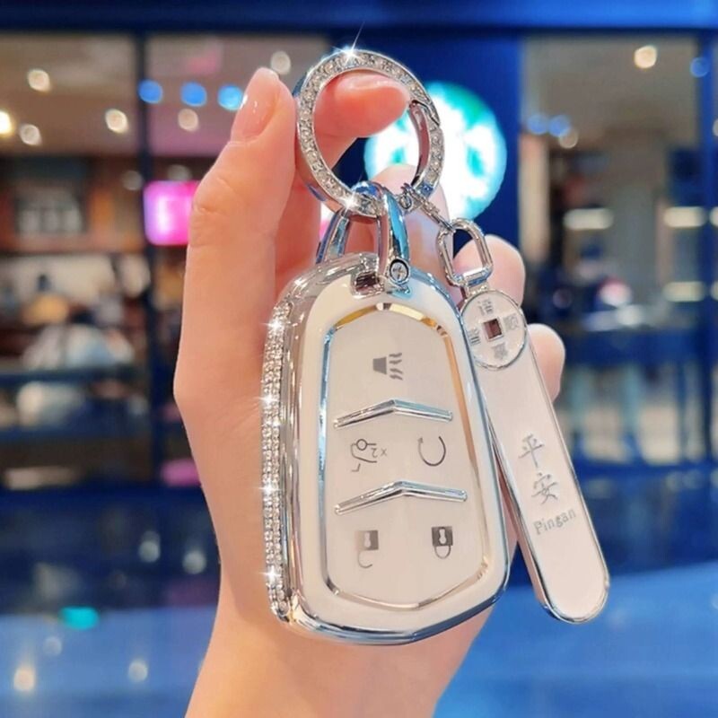 凯迪拉克XT5钥匙套XT4五键CT6保护壳XT6汽车扣XTS ATS-L全包简约图片