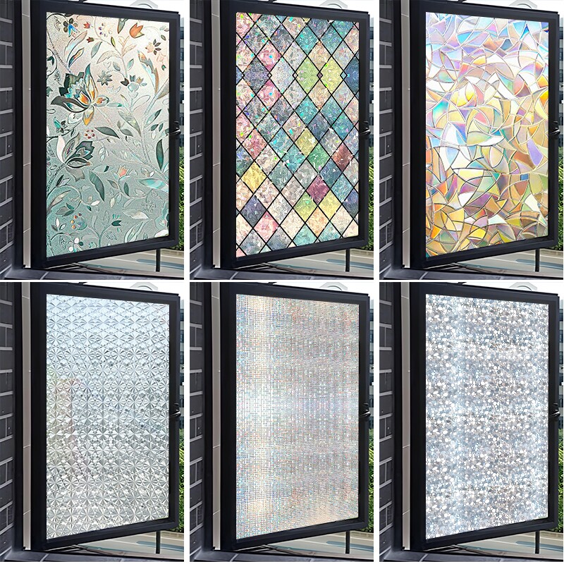玻璃窗防窥膜磨砂透光不透明浴室卫生间窗户防窥防人走光隐私贴纸