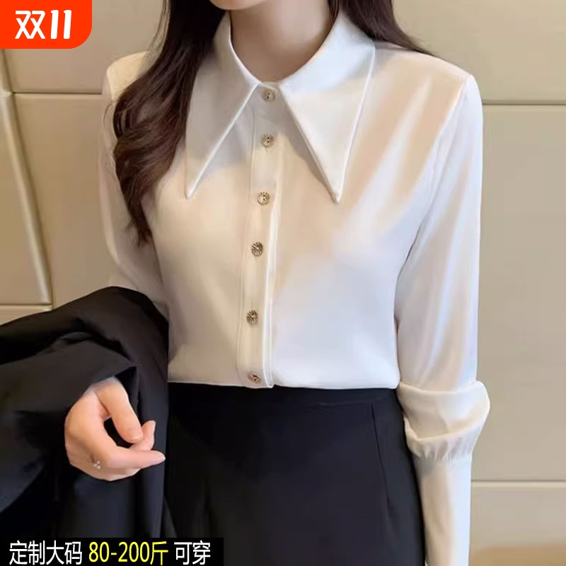 法式大码白衬衫|超1000次加购
