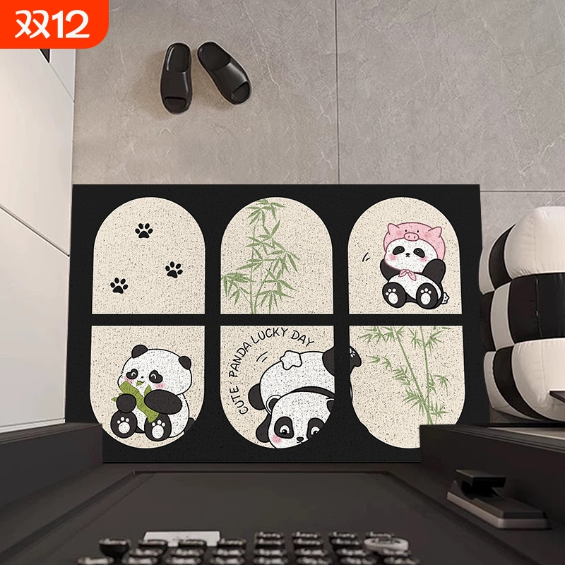 卡通丝圈入户门垫地垫防滑耐脏