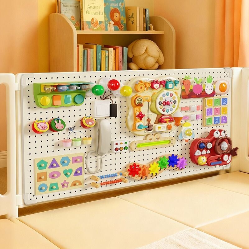 宝宝玩具忙碌板早教益智玩具图片