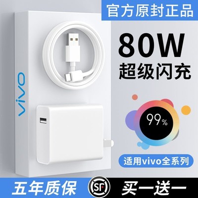 适用vivo iQOO11手机 120W/80w充电器x90x80快充头s15s17充电头x70pro适用vivo机型超级闪充10s12s16e neo7+