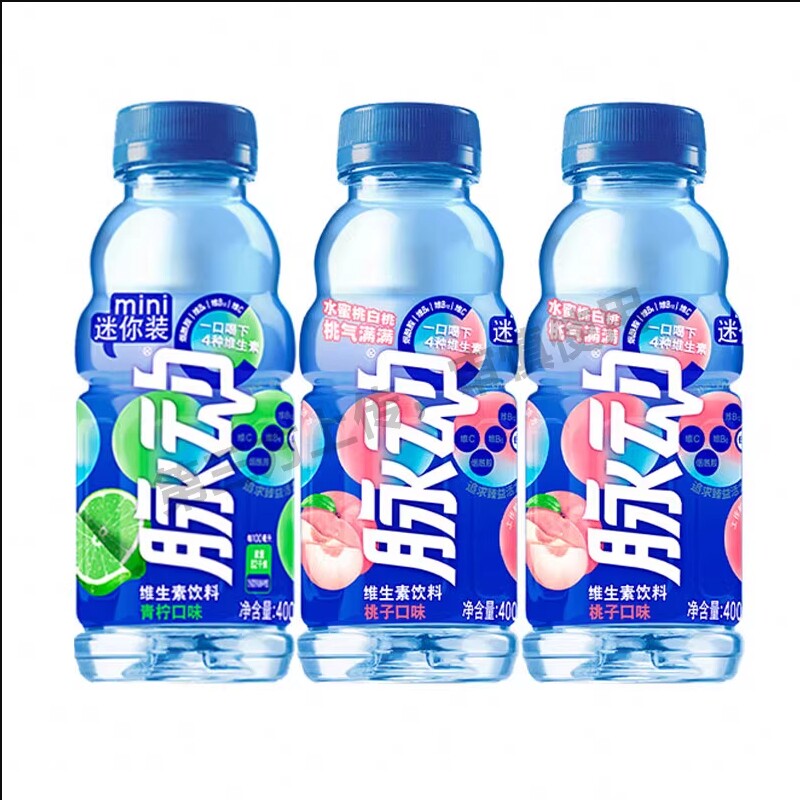 ����ζ400ml*6ƿװ mizone������ζ����Сƿ���ϵ���ά���س����˶�400ml/600mlƿװ 25.6Ԫ