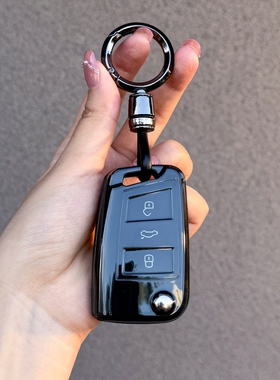 捷达VS5钥匙套VS7透明保护外壳VA7汽车折叠包扣23/24男女25/26款