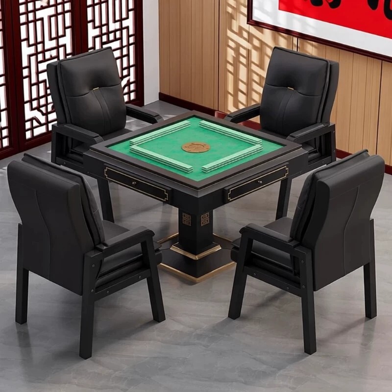 高端麻将椅子棋牌室麻将机专用四把一套久坐舒服2026棋牌室椅座椅