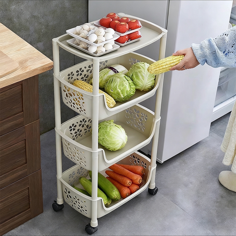 【超99999推荐】厨房多层菜篮子