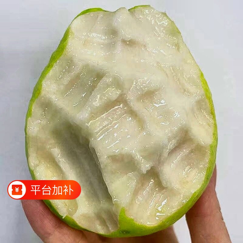 太奶油广西白心芭乐软糯番石榴软籽软心鸡屎果新鲜水果热带中秋