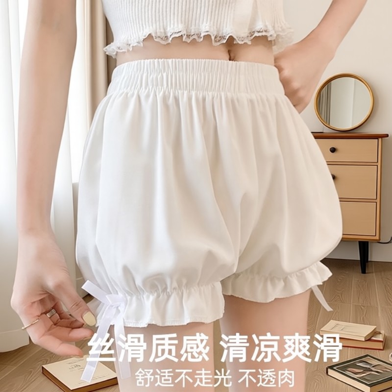 安全裤南瓜裤夏jk可外穿白色少女花苞保险裤短裤打底裤灯笼防走光,女装/女士精品,打底裤,淘宝优惠券,粉丝福利购,淘宝优惠卷