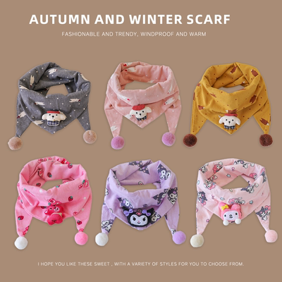 儿童围巾秋冬新款防寒保暖