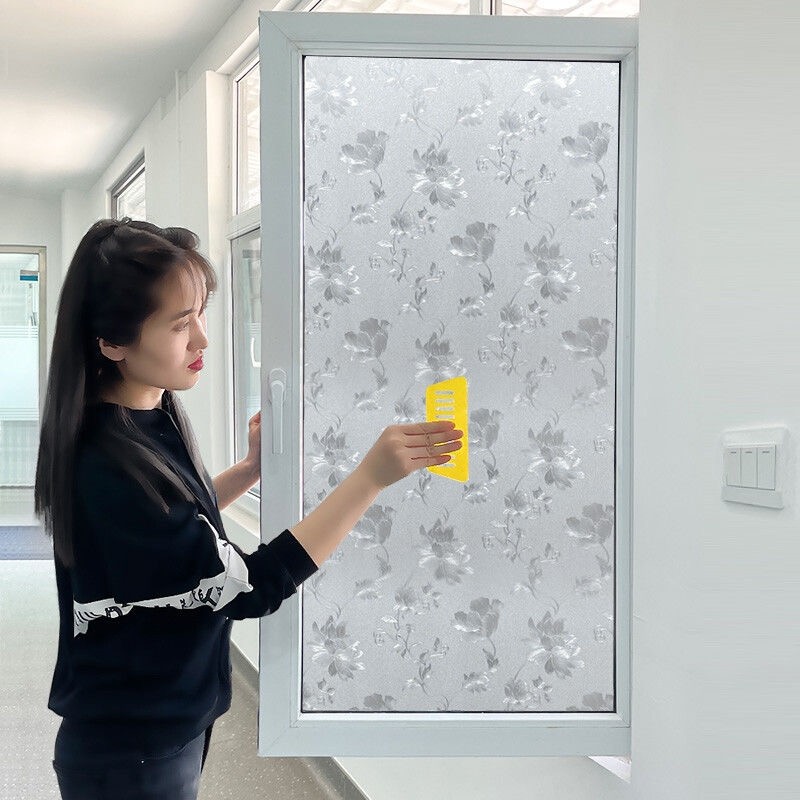 磨砂玻璃贴膜透光不透明防窥视遮光卫生间防走光窗户贴纸厨房卧室