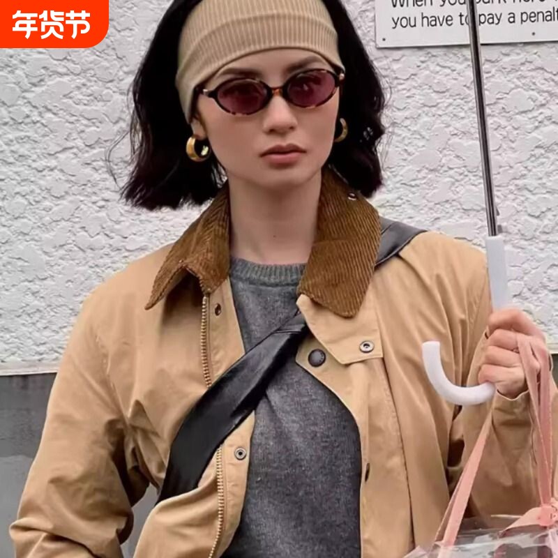 韩版纯色简约针织运动洗脸发带宽边网红头饰发箍休闲百搭束发头巾