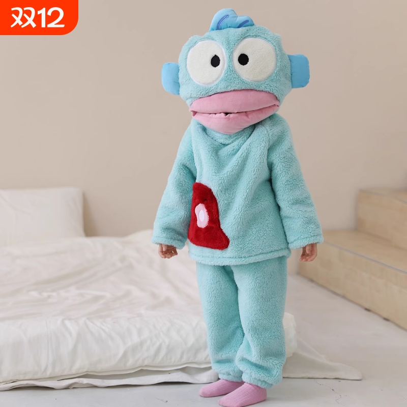 小丑鱼儿童连体睡衣可爱搞怪连帽