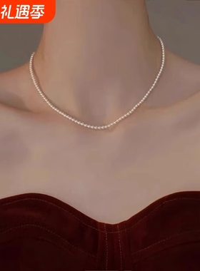 珍珠小米粒项链|超5000次加购