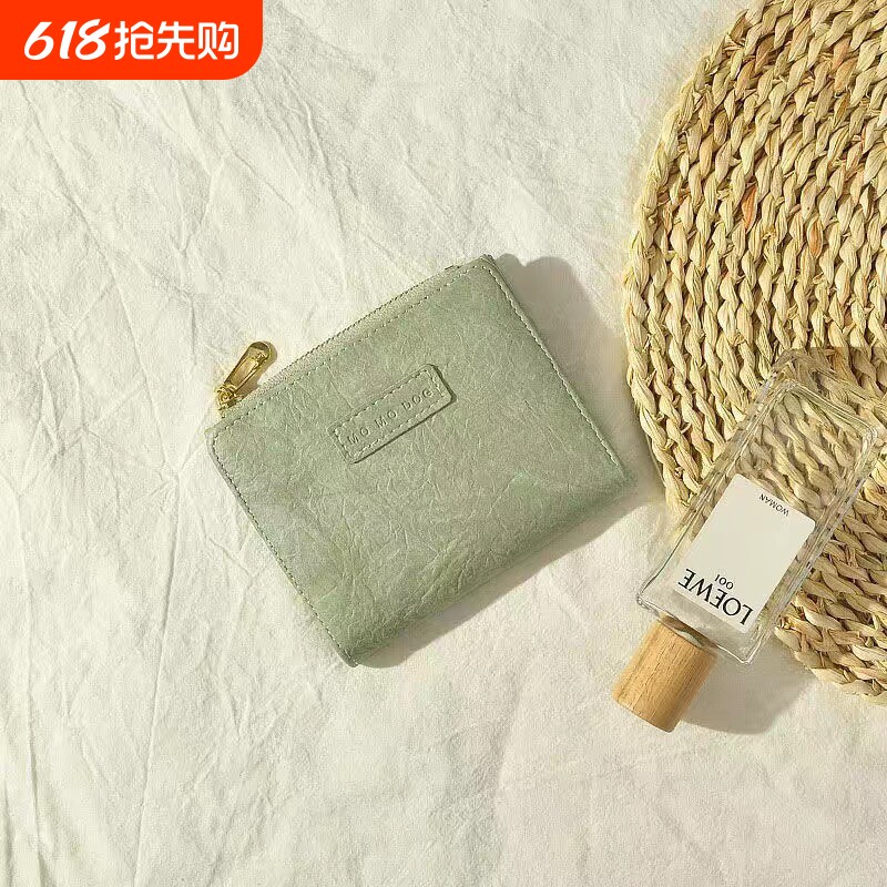 CEUTOKVIEN小钱包~ins钱包女短款学生折叠简约搭证件零