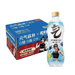 5瓶盐系青梅气泡水瓶装 气森林气泡水480ml 盐系碳酸饮料 元 特价