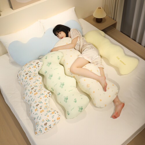 云朵玩偶毛绒玩具长条抱枕女生睡觉专用公仔夹腿侧睡枕头娃娃礼物