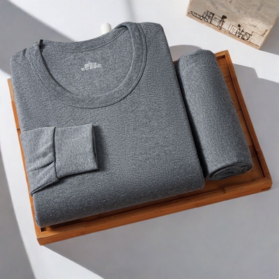 纯棉保暖秋衣秋裤男|千人加购