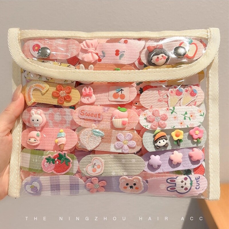 刘海贴魔法贴发夹不伤发后脑勺碎发整理神器女儿童宝宝魔术贴发饰