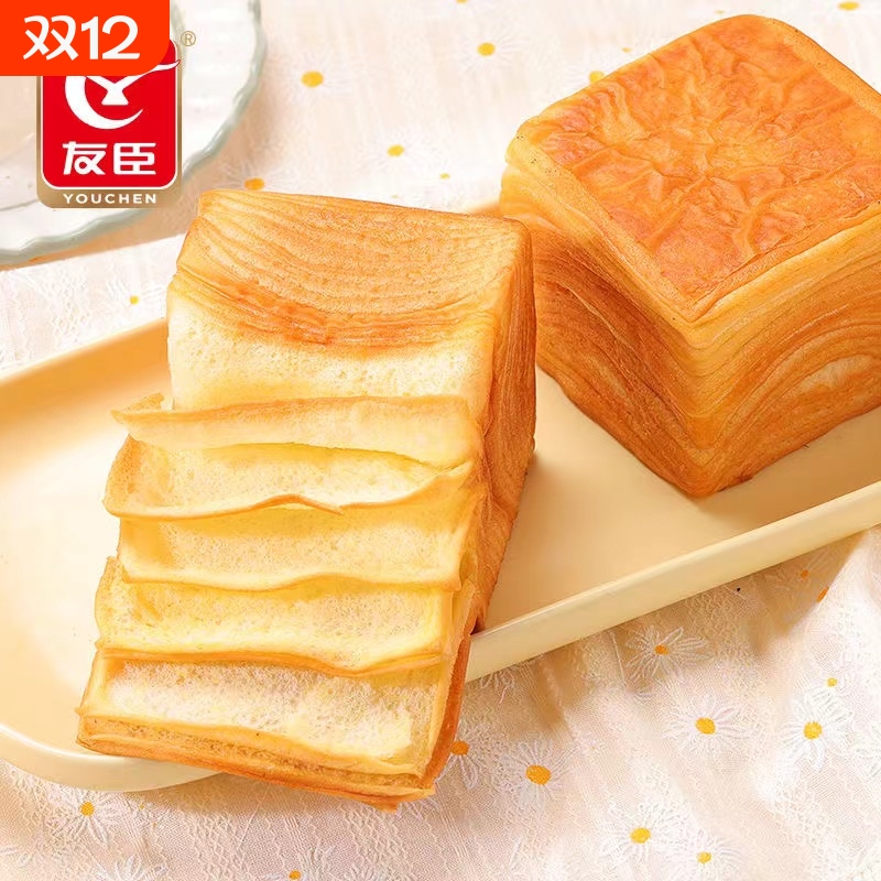 友臣牛乳千层吐司6包装