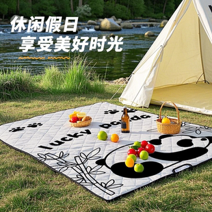 野餐垫防水防潮垫子加厚春游草坪户外露营帐篷便携野炊布地垫沙滩