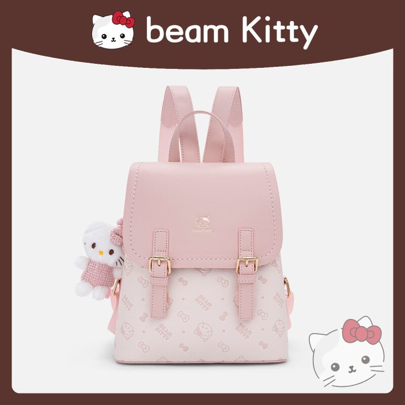 包包女包2025新款潮小众高级感多巴胺双肩包女大学生轻便旅行背包