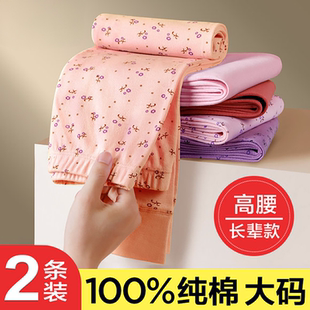 纯棉女士妈妈宽松线裤 加肥棉毛裤 全棉老式 衬裤 保暖裤 中老年人秋裤