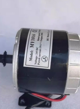 MY1025 24V250W350W36V 高速小海豚有刷电动车电机/马达1016直流