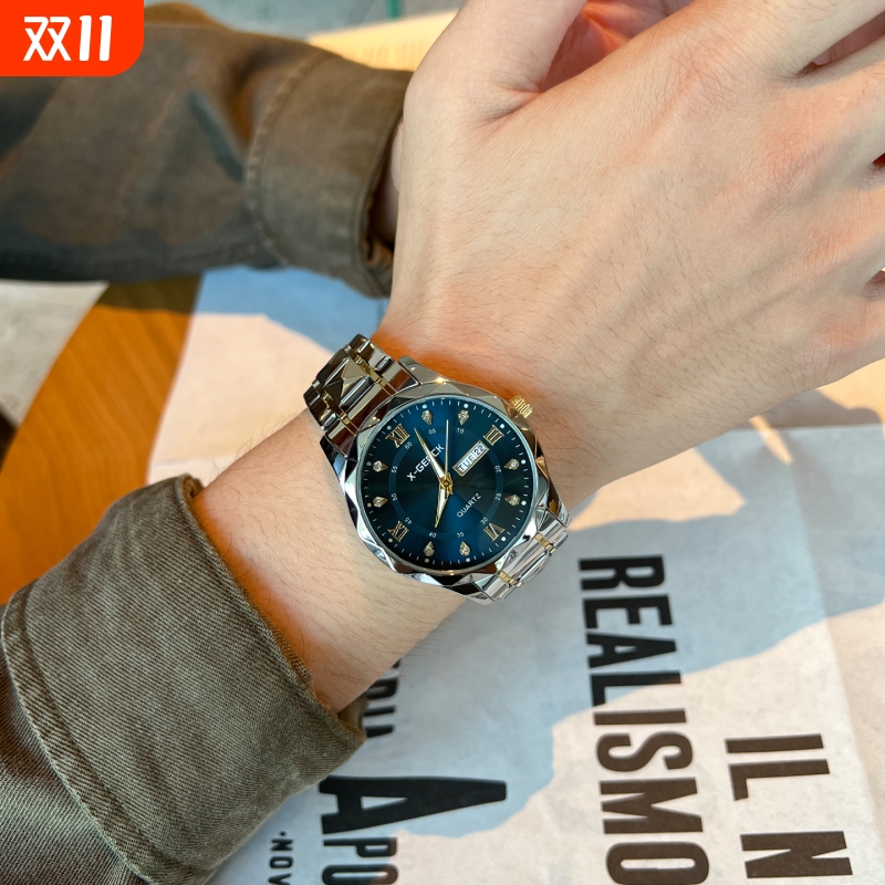 2025款男士手表高颜值夜光手表