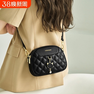 伊布古奇高级秋冬女包百搭单肩包斜挎包女生手提包白色黑色休闲