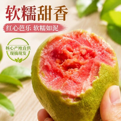 正宗红心番石榴软糯香甜
