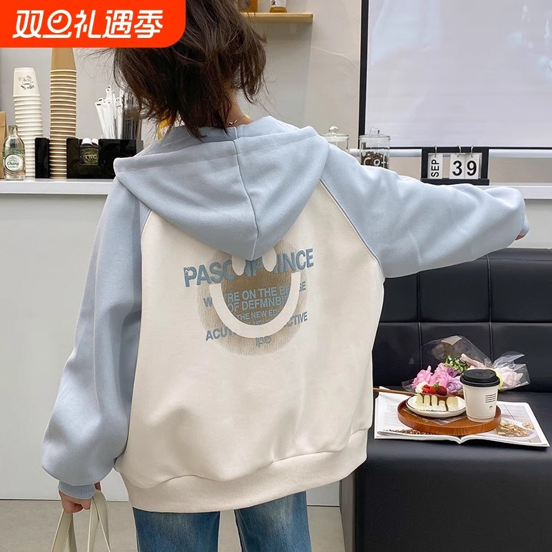 女童春秋款新款长袖外套中大童装春季时髦洋气卫衣儿童春装棒球服