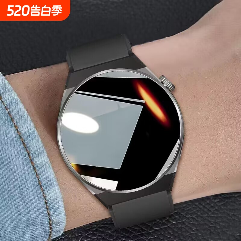 华强北智能手表蓝牙通话跑步健康监测watch4多功能运动手环防电