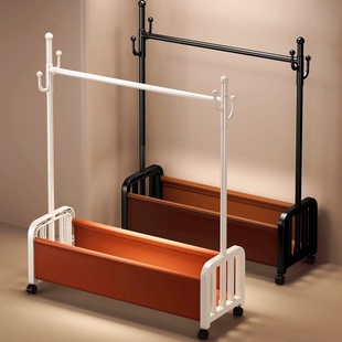 衣架落地家用室内房间移动晾衣架卧室衣帽架收纳挂衣架阳台宿舍