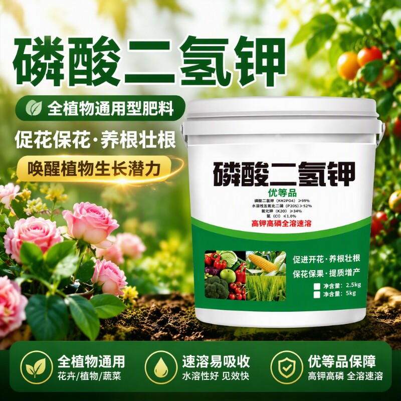 厂家直销磷酸二氢钾化肥有机肥种菜蔬菜花卉专用花肥料养花通用