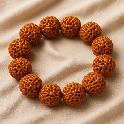 印尼大金刚菩提子手串八瓣佛珠文玩手链6六7七8男士新原籽精品