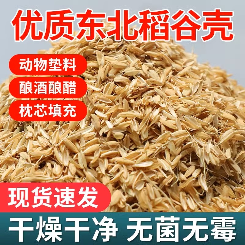 鲜稻壳稻谷壳精筛无杂质