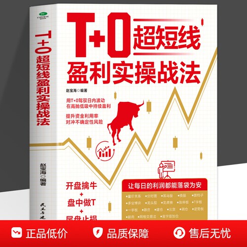 正版T0超短线盈利实操战法开盘擒牛盘中做T尾盘止损用T0驾驭日内波动在高抛低吸中持续获利交易精进指南证券投资股票书籍技巧