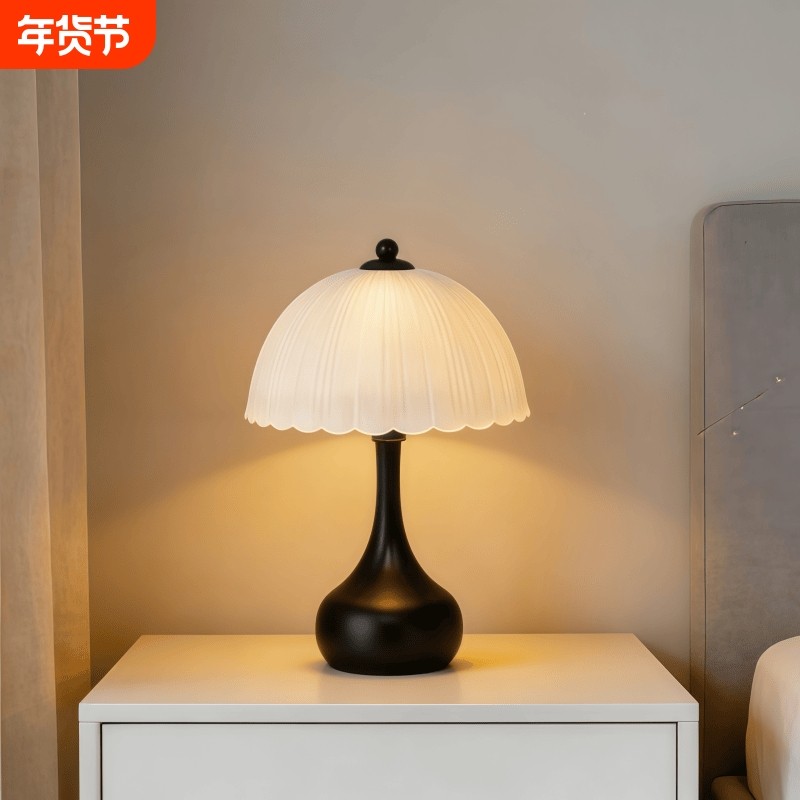 美式复古台灯卧室床头灯少女温馨床头小夜灯触摸灯房间高颜值遥控,家装灯饰光源,装饰台灯,淘宝优惠券,粉丝福利购,淘宝优惠卷