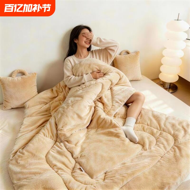 抱枕被子折叠两用加厚二合一折叠汽车载枕头被办公室午睡毯子靠枕