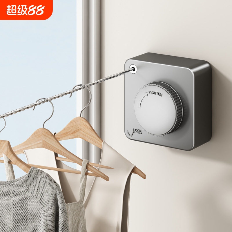 隐形晾衣绳免打孔|超2000次加购