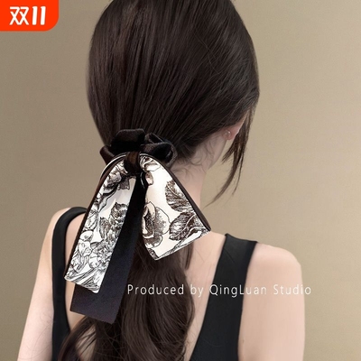 新中式蝴蝶结发圈|超1.3万次加购