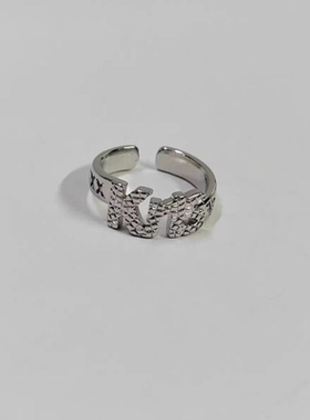 Kris 20XX简约戒指设计感高级明星周边精致细节小众个性时尚百搭