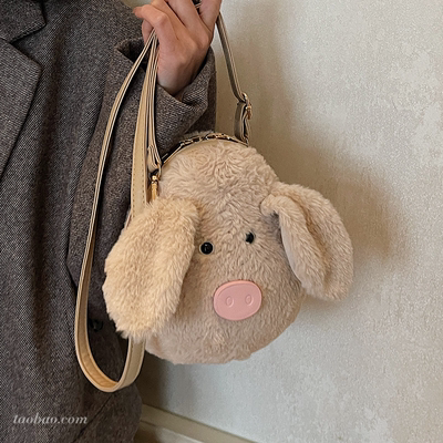 2025秋冬新款公仔可爱娃娃包