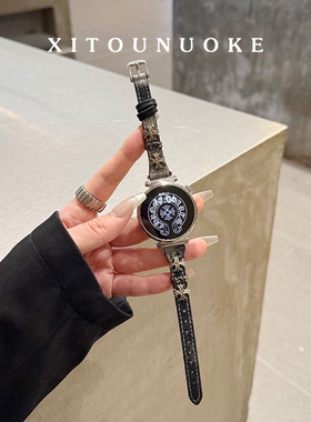 适用于华为手表gt6手表带gt5/4pro牛仔十字架gt3/2高级感watch5复古个性替换带22mm智能运动配件