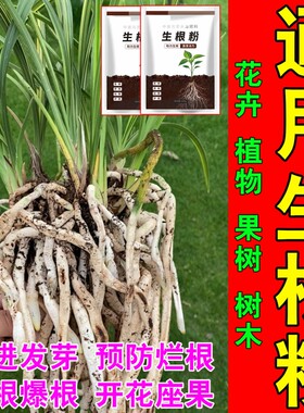 快速生根粉植物通用树木移栽扦插专用强力植物养根速效水溶花肥料