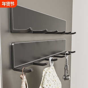 珐琅板洞洞板配件磁吸挂钩厨房冰箱置物架外侧面收纳挂架挂铲子