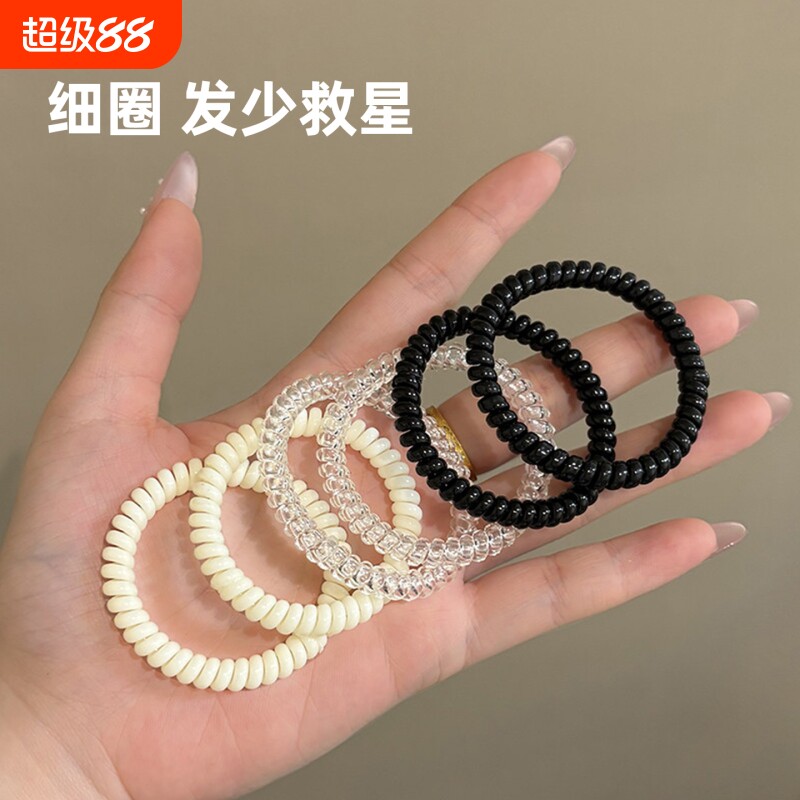 电话线发圈细女细小号图片