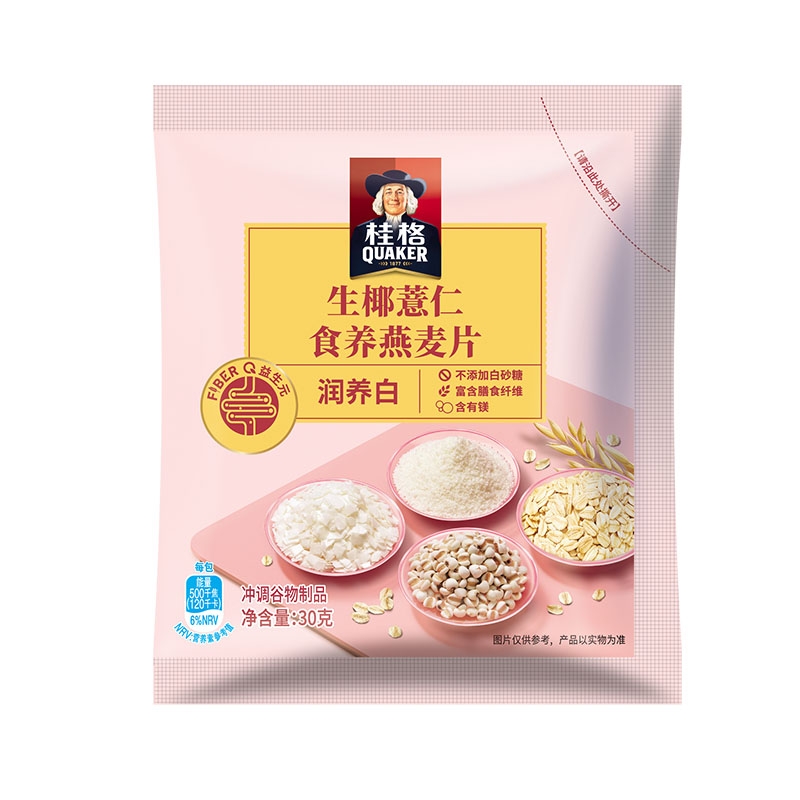 桂格生椰慧仁食养燕麦片 30克*1袋