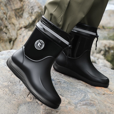 防水雨鞋男短筒|超6000次加购