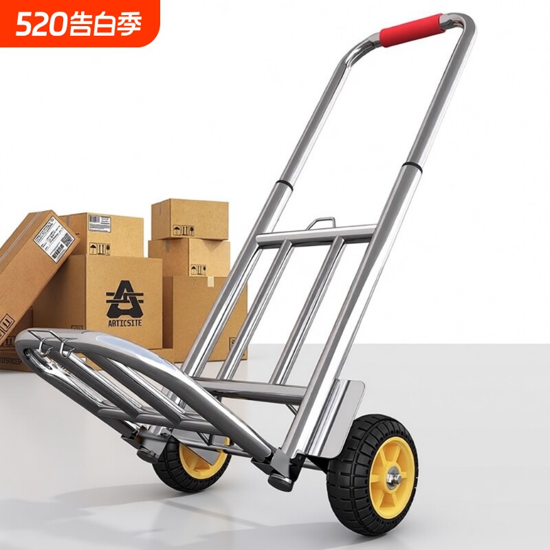 手拉车折叠搬运拖车家用购物拉货买菜G手推车神器便携行李小拉杆
